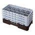 Cambro Camrack 10 Compartment Half Size Glass Rack with 8 1/2 Inch Compartments ( Case of 2 )
