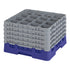 Cambro Camrack 16 Compartment Glass Rack with 11 Extenders ( Case of 2 )