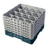 Cambro Camrack 16 Compartment Glass Rack with 11 3/4 Inch Compartments ( Case of 2 )