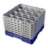 Cambro Camrack 16 Compartment Glass Rack with 11 3/4 Inch Compartments ( Case of 2 )