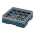 Cambro Camrack 16 Compartment Glass Rack with 3 5/8 Inch Compartments ( Case of 5 )