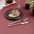 Ariane Slide Dazzle Black Round Porcelain Coupe Plate ( Case Of 6 )