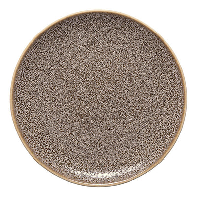 Ariane Freckles Round Porcelain Coupe Plate ( Case Of 12 )