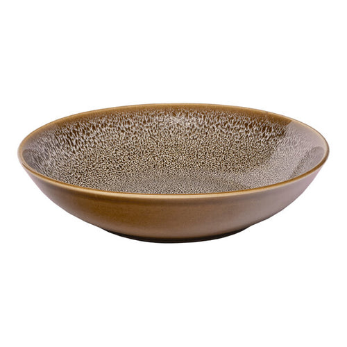 Ariane Freckles Round Porcelain Coupe Deep Plate ( Case Of 6 )