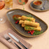 Ariane Freckles 13 2/5" Oval Raised Rim Porcelain Platter ( Case Of 4 )
