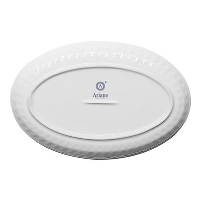 Ariane Slow Fast Ivory 27 oz. Oval Raised Rim Porcelain Casserole Bowl ( Case Of 3 )