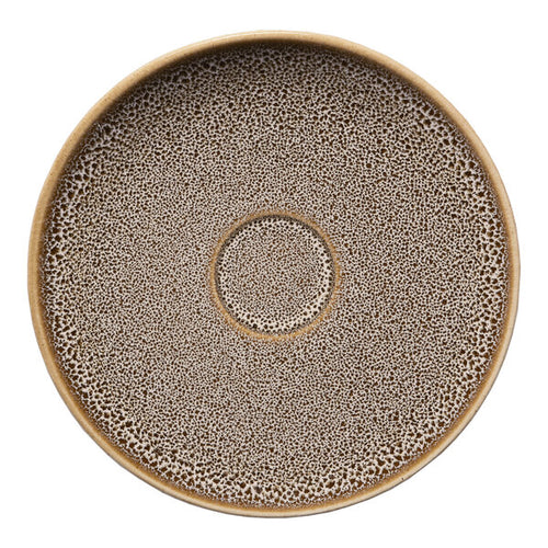 Ariane Freckles 5 1/8" Round Porcelain Coupe Espresso Cup Saucer ( Case Of 12 )