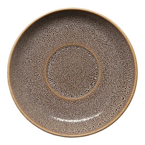 Ariane Freckles 5 1/8" Round Rimless Porcelain Tea Cup Saucer ( Case Of 12 )