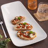 Ariane Vital Rectangle Asymmetric Rectangular Porcelain Coupe Platter ( Case Of 6 )