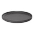 Ariane Selas Gray Round Raised Rim Porcelain Plate ( Case Of 4 )