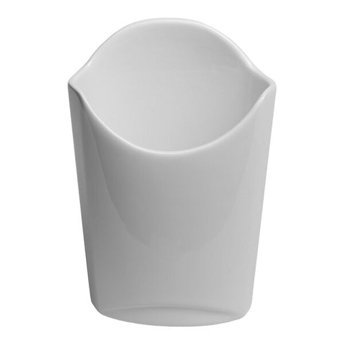 Ariane Slow Fast Ivory 6 2/7" Rectangular Porcelain French Fry Holder ( Case Of 6 )
