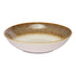 Ariane Round Porcelain Deep Coupe Plate With Inside Jaguar Effect ( Case Of 6 )