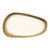 Ariane Jaguar 10 4/5'' Oval Porcelain Coupe Platter with Spotted Rim ( Case Of 6 )