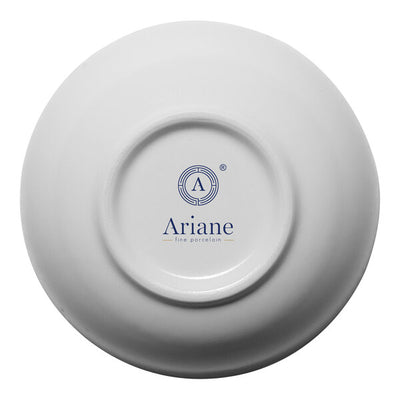 Ariane Jaguar Round Porcelain Coupe Bowl with Spotted Rim ( Case Of 8 )