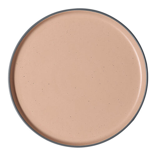 Ariane Selas Round Raised Rim Porcelain Plate ( Case Of 4 )