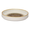 Ariane Round Raised Rim Porcelain Plate with Inside Jaguar Effect ( Case Of 4 )