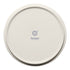 Ariane Round Raised Rim Porcelain Plate with Outside Jaguar Effect ( Case Of 4 )