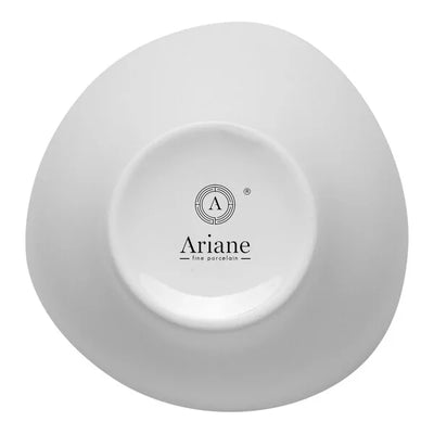 Ariane Miniature 3 1/2" Round Porcelain Coupe Bowl with Asymmetric Pointed Rim ( Case Of 18 )