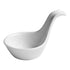 Ariane Miniature 3 7/9" Round Porcelain Coupe Spoon Bowl with Handle ( Case Of 18 )