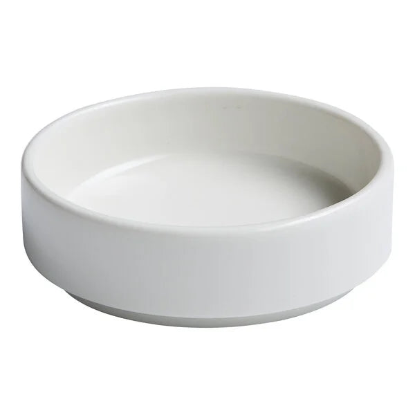 Ariane Miniature 1.67 oz. Round Raised Rim Porcelain Bowl ( Case Of 18 )