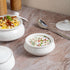 Ariane Round Porcelain Soup Bowl with Lid Buffet Ivory ( Case of 4 )