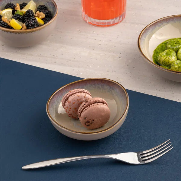 Ariane Splash Beige 4 5/7" Round Slanted Porcelain Coupe Bowl ( Case Of 12 )
