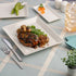Ariane Panorama Rectangular Porcelain Coupe Platter ( Case Of 12 )