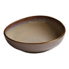 Ariane Splash Beige 6 2/7" Round Slanted Porcelain Coupe Bowl ( Case Of 8 )
