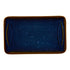 Ariane Splash Denim Rectangular Embossed Porcelain Platter ( Case Of 6 )