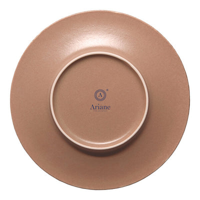 Ariane Splash Denim Round Embossed Porcelain Coupe Deep Plate ( Case Of 6 )