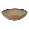 Ariane Splash Beige Round Porcelain Coupe Deep Plate ( Case Of 6 )