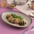 Ariane Splash Beige Oval Porcelain Coupe Platter ( Case Of 6 )