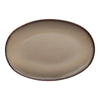 Ariane Splash Beige 10 1/4" Oval Porcelain Coupe Platter ( Case Of 12 )