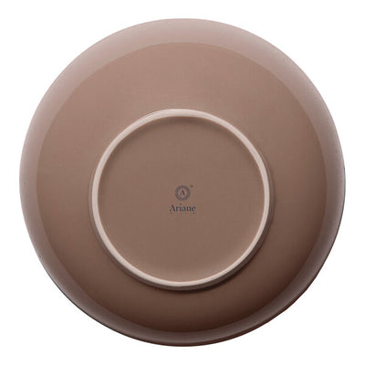 Ariane Splash Beige 8 1/4" Round Slanted Porcelain Coupe Bowl ( Case Of 4 )