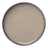 Ariane Splash Beige Round Slanted Porcelain Coupe Flat Plate ( Case Of 12 )