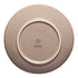 Ariane Splash Beige Round Slanted Porcelain Coupe Flat Plate ( Case Of 12 )