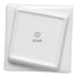 Ariane Miniature 4 3/8" Square Porcelain Plate with Asymmetric Rim ( Case Of 18 )