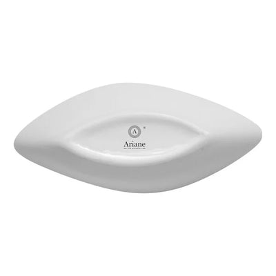 Ariane Miniature 4 1/7" Asymmetric Oval Porcelain Coupe Bowl ( Case Of 18 )