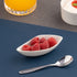 Ariane Miniature 4 1/7" Asymmetric Oval Porcelain Coupe Bowl ( Case Of 18 )