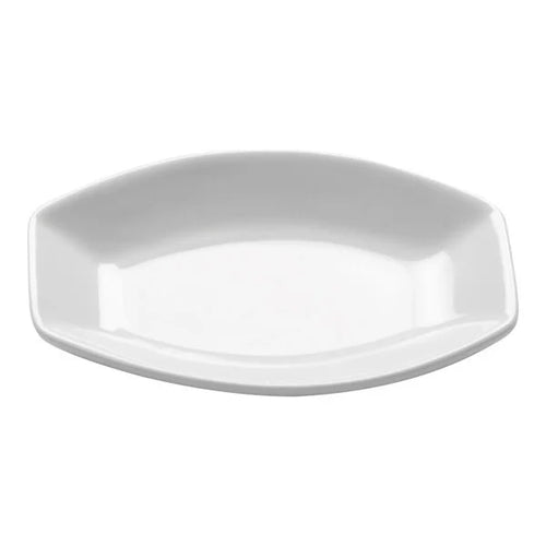 Ariane Miniature 4" Asymmetric Rectangular Porcelain Coupe Plate ( Case Of 18 )