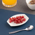 Ariane Miniature 4" Asymmetric Rectangular Porcelain Coupe Plate ( Case Of 18 )