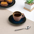 Ariane Splash Denim Non Stackable Round Porcelain Cup ( Case Of 12 )