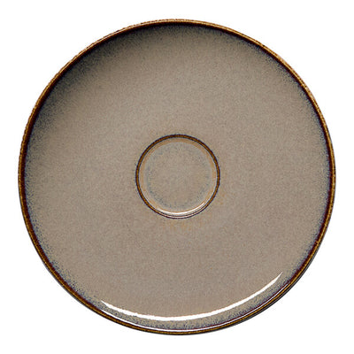Ariane Splash Beige Round Porcelain Coupe Saucer ( Case Of 12 )