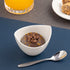 Ariane Miniature 3 1/2" Round Porcelain Coupe Bowl with Curved Rim ( Case Of 18 )