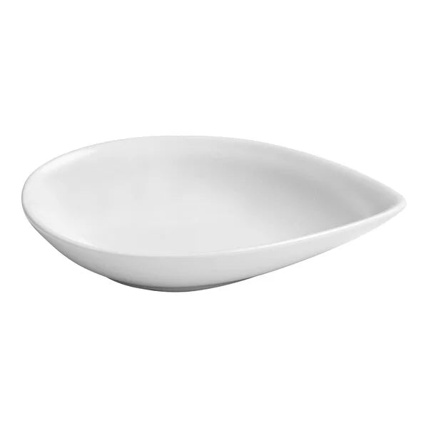 Ariane Miniature 4" Porcelain Coupe Teardrop Plate ( Case Of 18 )