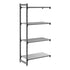 Cambro Camshelving Basics Plus Add-On 4VS Shelving Unit – Brushed Graphite