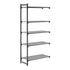 Cambro Camshelving Basics Plus Add-On 5V Shelving Unit – Brushed Graphite