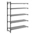 Cambro Camshelving Basics Plus Add-On 5V Shelving Unit – Brushed Graphite