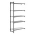 Cambro Camshelving Basics Plus Add-On 5VS Shelving Unit – Brushed Graphite