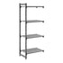 Cambro Camshelving Basics Plus Add-On 4V Shelving Unit – Brushed Graphite